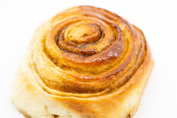 Fresh baked cinnamon scroll