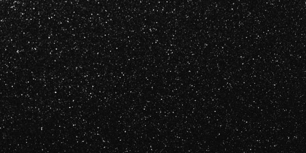 istock Defocused Black friday bokeh background. Elegant dark blurred layout design. Silver and black glitter spotlight. Luxury abstract banner with copyspace. 1349306589