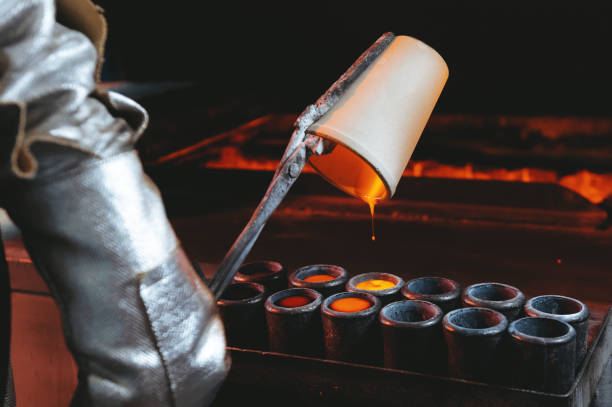 istock casting gold mining industry factory metal production 1349335111