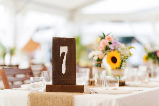 istock Fresh flowers wedding decoration. 1349340194