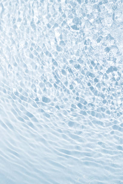 istock Blue water flowing in different directions background 1349343815