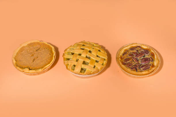 istock Set variety autumn pies – pecan, apple, pumpkin 1349354866