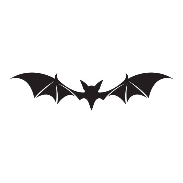 Bat icon Bat icon,vector illustration. 
EPS 10. flock of bats stock illustrations