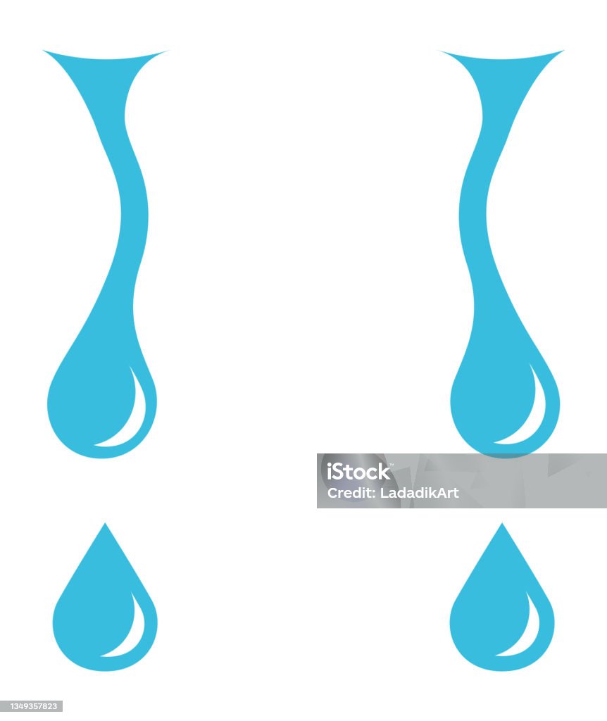 Giọt Nước Nhỏ Giọt Giọt Mưa Dòng Chảy Chất Lỏng Hoặc Nước Mắt Hoạt ...