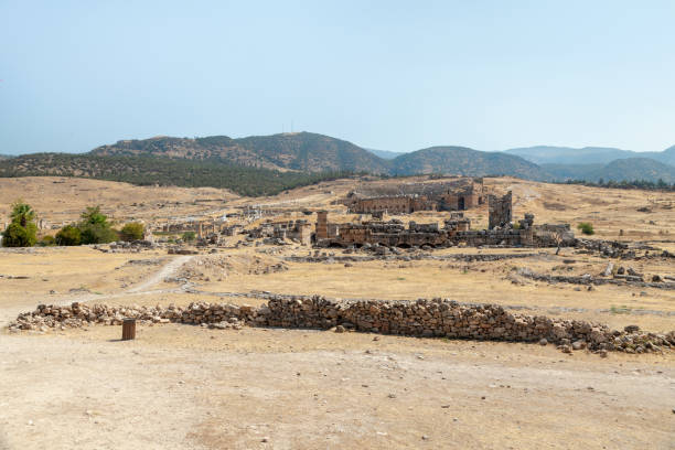 istock Ancient ruins near Pamukkale, Turkey 1349365325