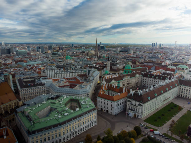 istock Rooftops of Vienna, Austria in Autumn 1349367616