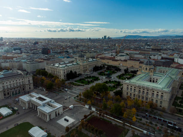istock Rooftops of Vienna, Austria in Autumn 1349367624