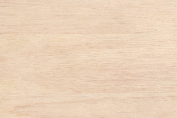 superficie de madera contrachapada en patrón natural con alta resolución. fondo de textura granulada de madera. - plywood wood grain panel birch fotografías e imágenes de stock