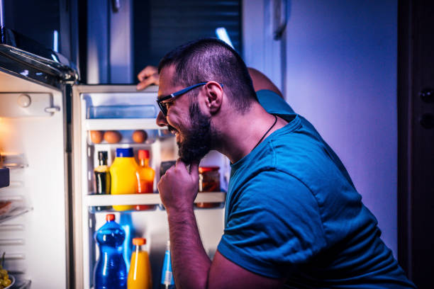 istock Man thinking about what to eat 1349377560