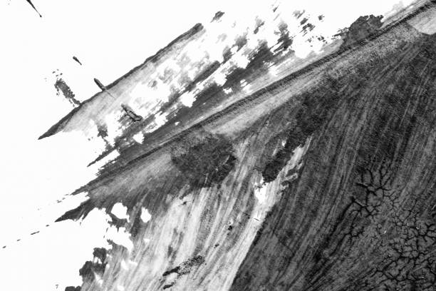 istock black white abstract acrylic painting color texture on white paper background by using rorschach inkblot method 1349387371