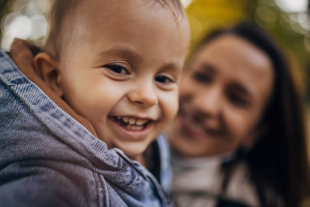 istock Mother and son selfie 1349387664