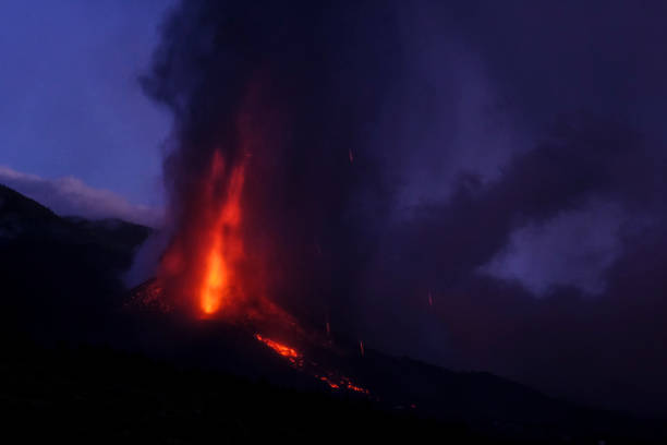 istock View of Cumbre Vieja volcano 1349388009