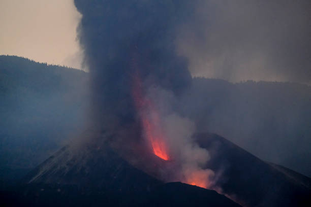 istock View of Cumbre Vieja volcano 1349388614