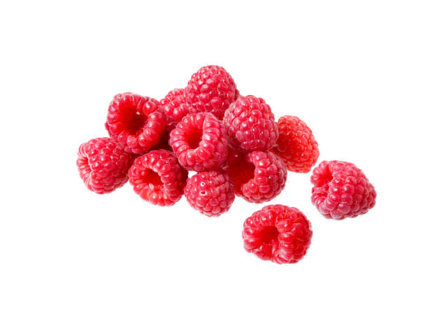 istock Ripe red raspberries  fruits 1349390832