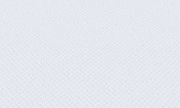 istock Graph paper textured grid line background. Education and Engineering concept. 3D illustration rendering 1349392220