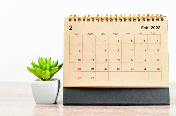 istock The February desk calendar 2021 1349398257