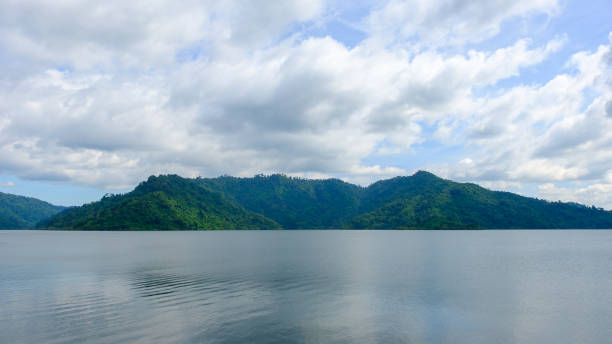 istock The mountains surrounding the reservoir 1349421212