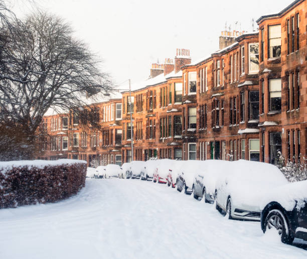 istock Glasgow West End flats in winter 1349430218