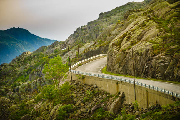 istock Road winding in mountains Norway 1349445235