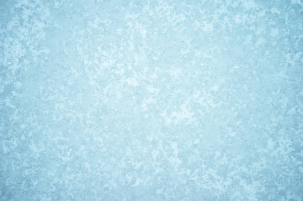 istock Natural ice ornament with a light frost pattern. Background 1349456531