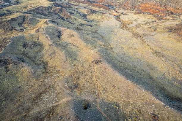 istock Colorado foothills aerial view 1349461633