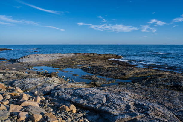 istock A Rocky Beach in Newport Rhode Island 1349464183