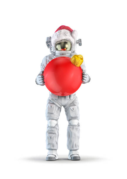 istock Christmas ornament astronaut 1349465351