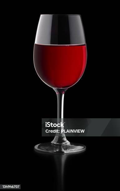 Foto de Vinho Tinto e mais fotos de stock de Figura para recortar - Figura para recortar, Taça de vinho, Bebida