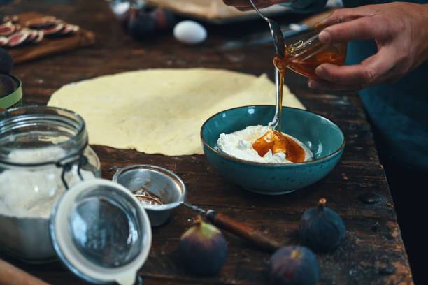 istock Preparing Fig Galette with Mascarpone 1349471251
