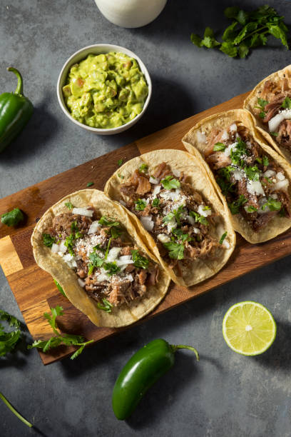 istock Homemade Pork Carnitas Tacos 1349480411