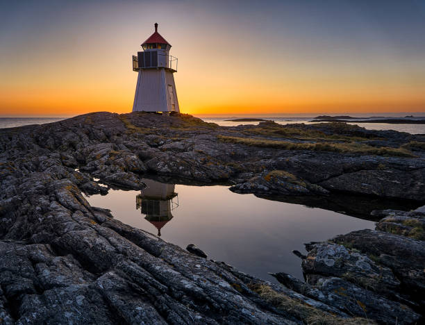 istock Golden hour turning into blue hour, Vigra, Norway 1349481183