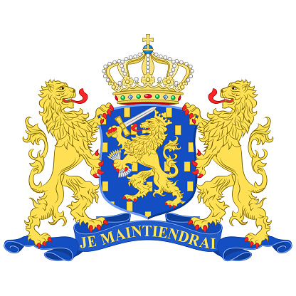 オランダの国章は西ヨーロッパに位置する国です 紋章のベクターアート素材や画像を多数ご用意 紋章, オランダ, アイルランド iStock