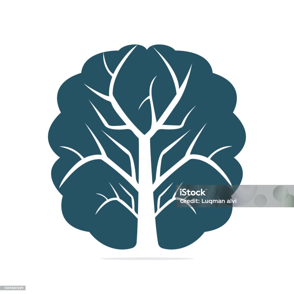 Modern Brain Tree Logo Design Stock Illustration - Download Image Now ...