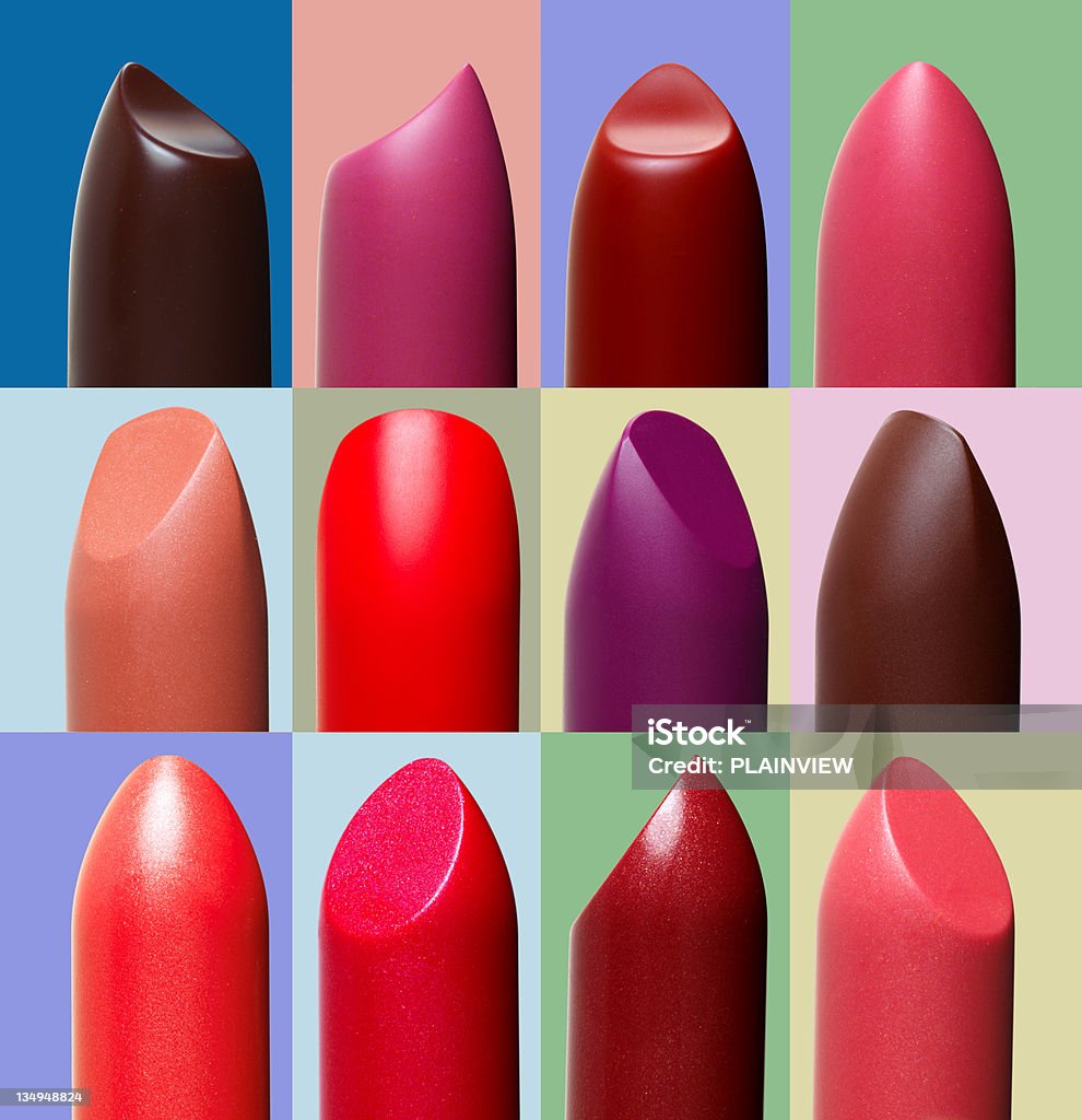 Lipsticks - Zbiór zdjęć royalty-free (Szminka)