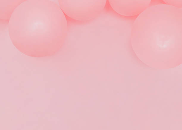 istock Balloons. Top view photo with copy space. 1349501192