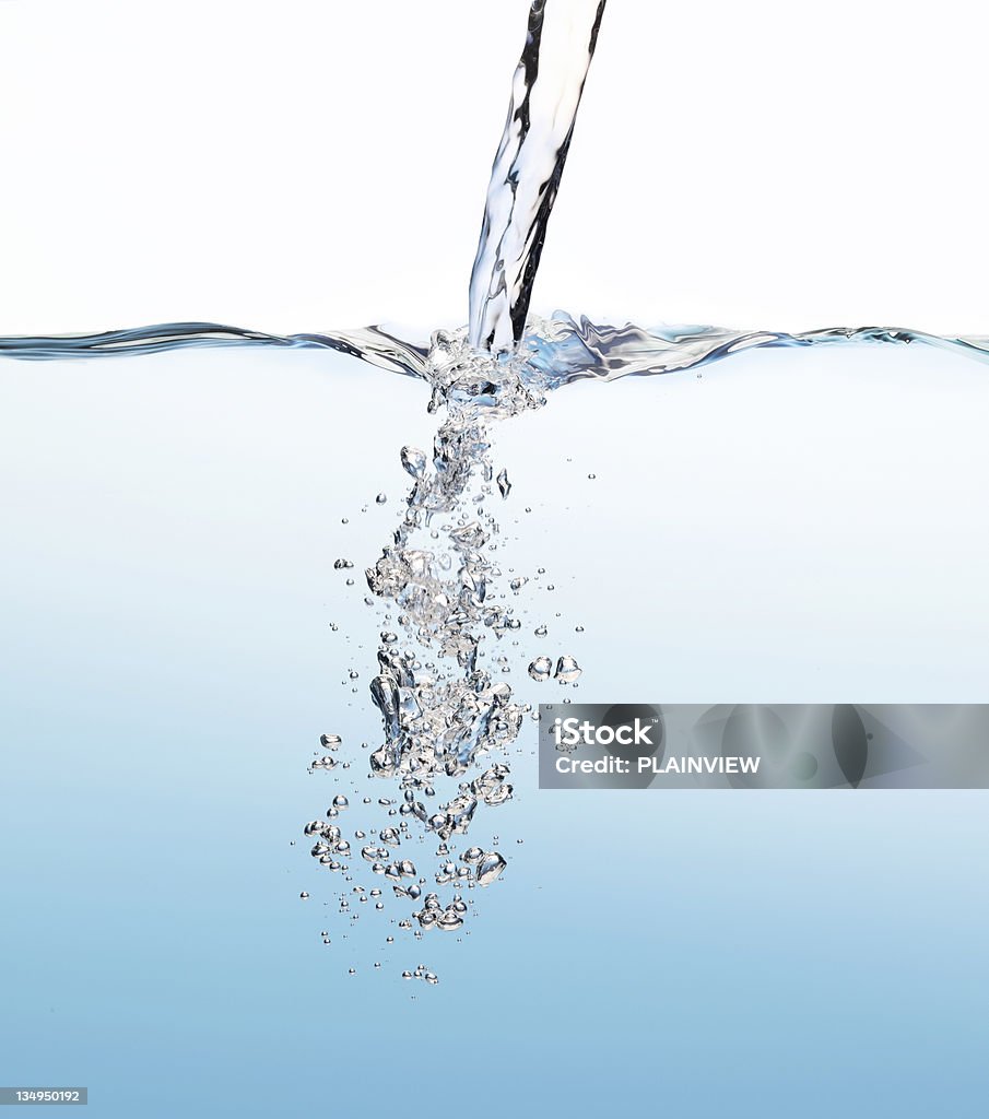 Água corrente - Foto de stock de Água royalty-free