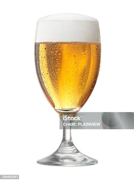 Glass Of Beer Stock Photo - Download Image Now - Beer Glass, Drinking Glass, Alcohol - Drink