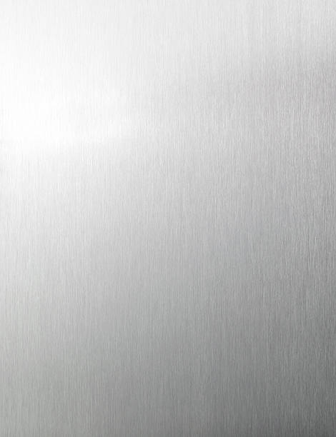 istock Brushed aluminum background XXLarge 134950338