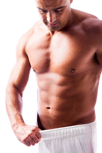 santé sexuelle - abdominal muscle muscular build men torso photos et images de collection