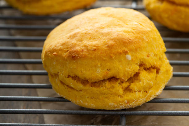 istock Sweet potato buttermilk biscuits homemade for breakfast 1349560780
