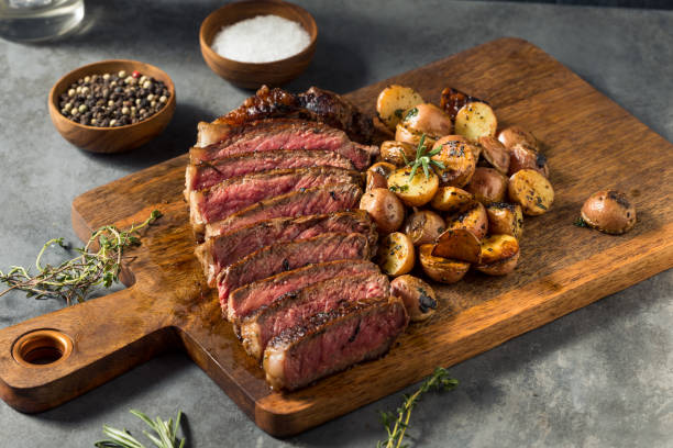 istock Homemade New York Strip Steak 1349564616