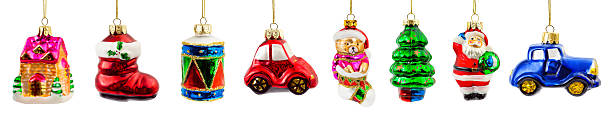 istock Set of christmas decorations 134956602