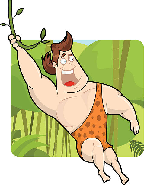 Cartoon Of The Tarzan Illustrations, Royalty-Free Vector Graphics & Clip  Art - iStock