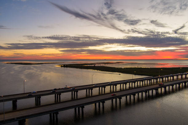 istock Mobile Bay, Alabama at dusk 1349568831