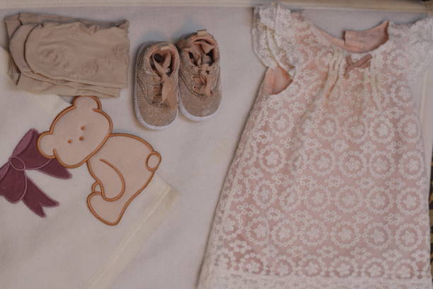 istock Baby girl outfit 1349571013