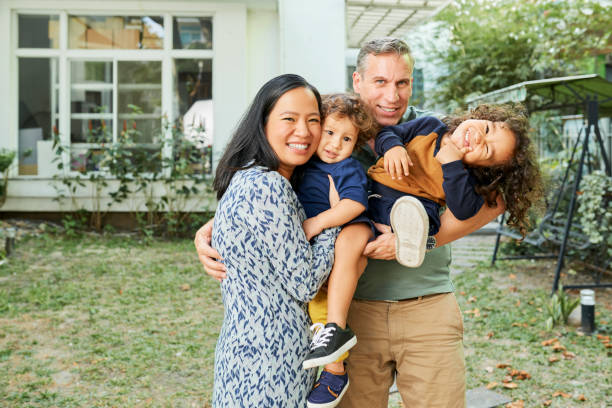 istock Parents and Joyful Kids 1349575671