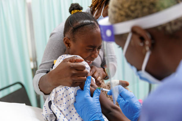 istock Nurse giving hospitalized sick child a vaccination 1349580403