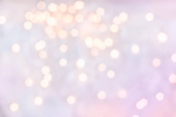 istock Bokeh on a purple background. 1349609310