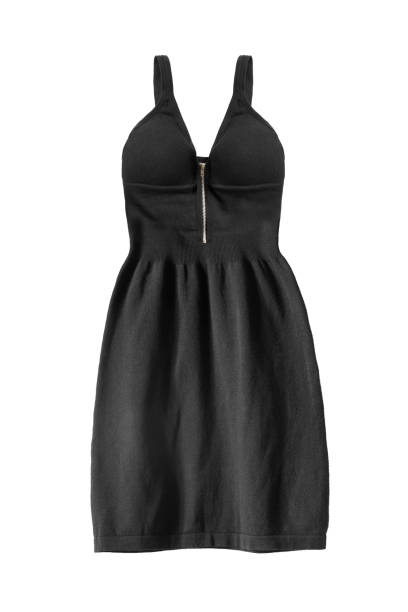 istock Black dress isolated 1349619880