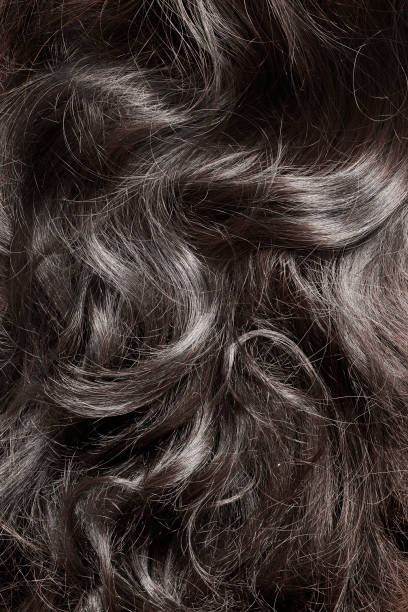 istock Brown hair closeup 1349619974